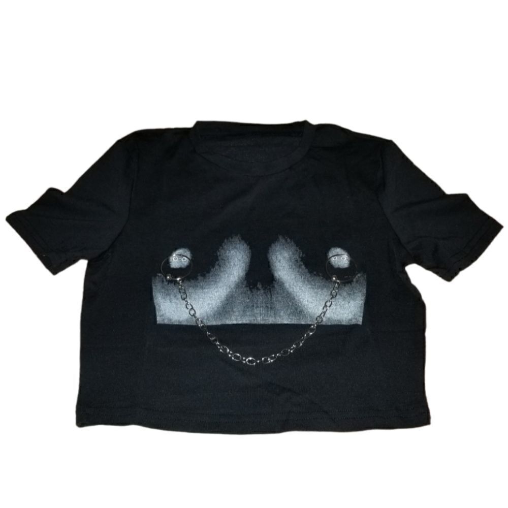 Women's Graphic Crop Tee 